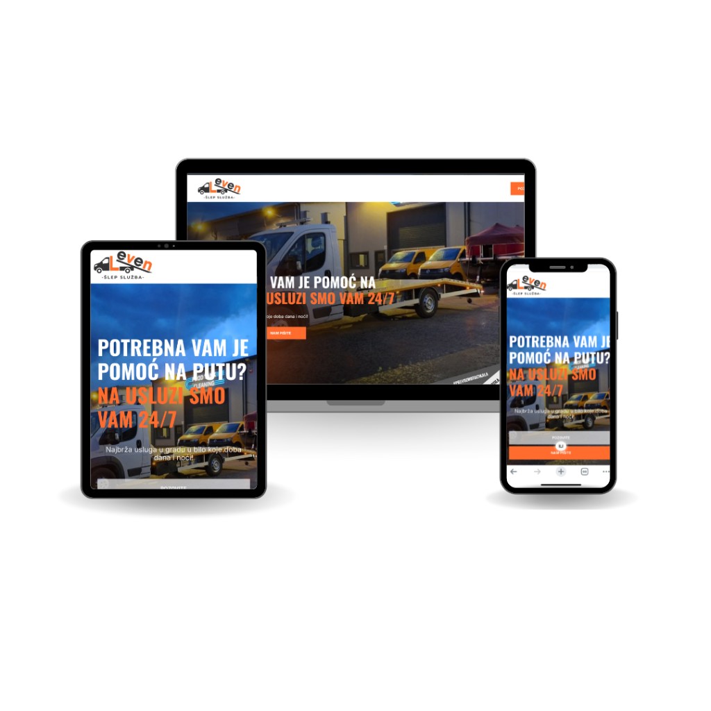 Leven towing service Novi Sad project