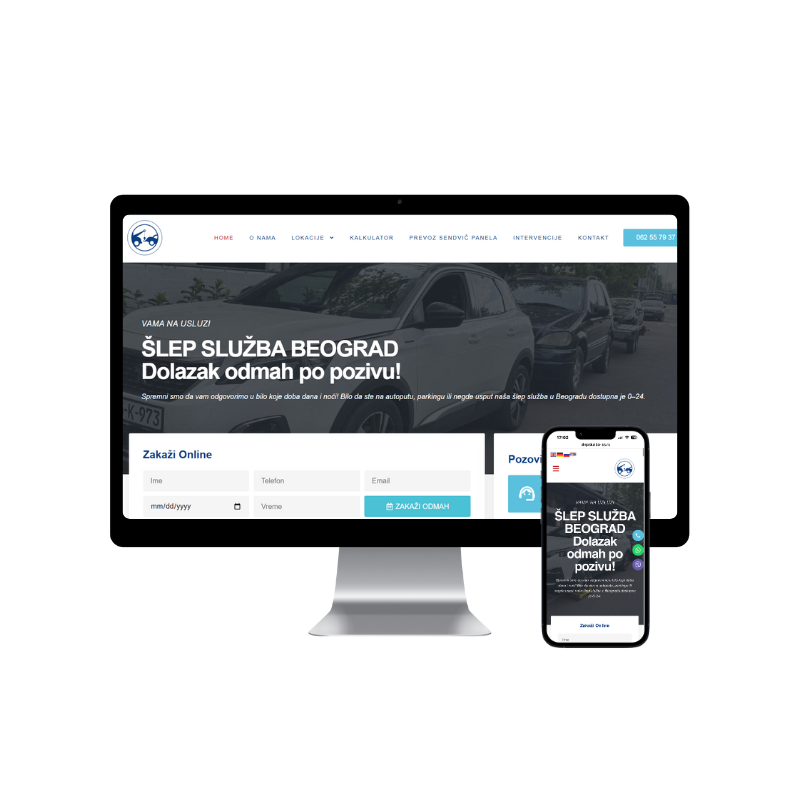 SS towing service Belgrade project